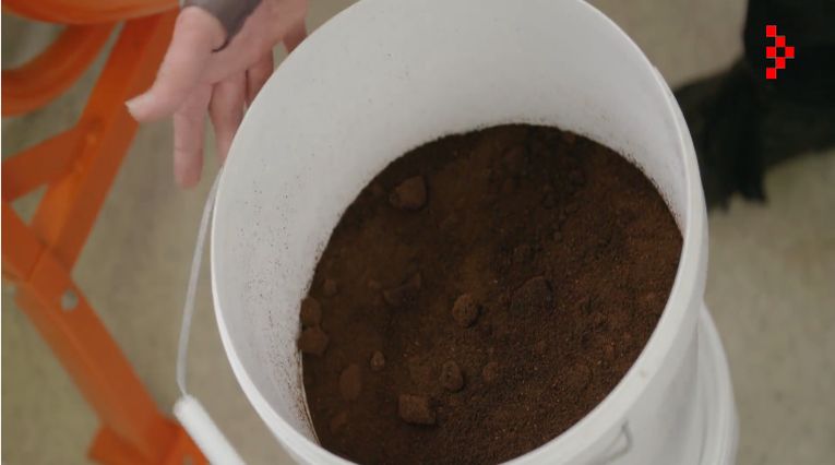 ZuiderZwam maakt kroket van koffiedrab