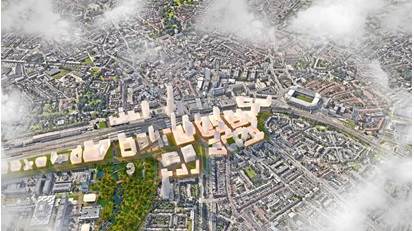 Ontwikkelvisie maakt gebied Fellenoord visitekaart van Brainport Eindhoven