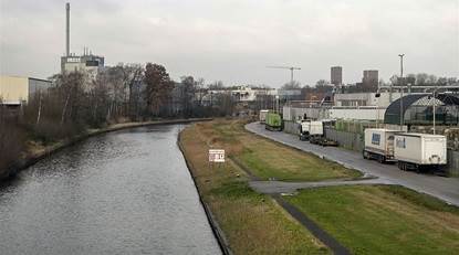 Overzichtsfoto van industriepark De Hurk in Eindhoven