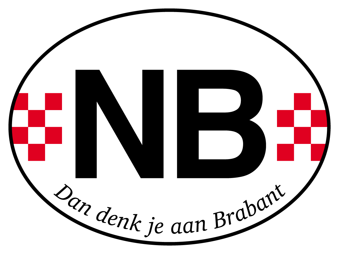 Sticker Dan denk je aan Brabant