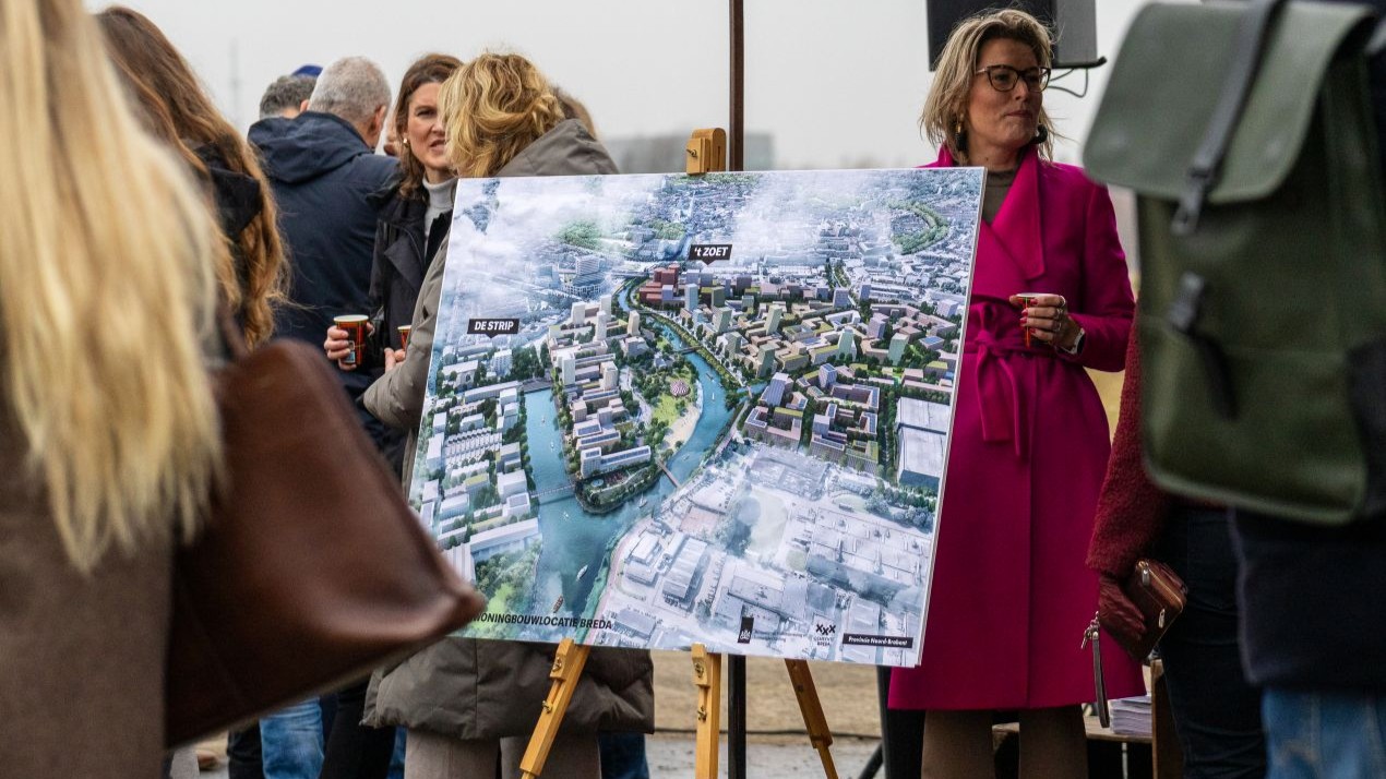 Breda maakt zich klaar voor een nieuw stadsdeel: ‘t Zoet gaat aan!